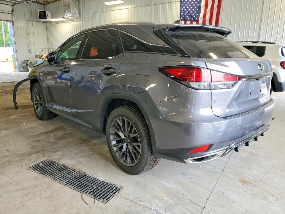 2022 Lexus RX — VIN 2T2SZMDA4NC323629, şəkil 2