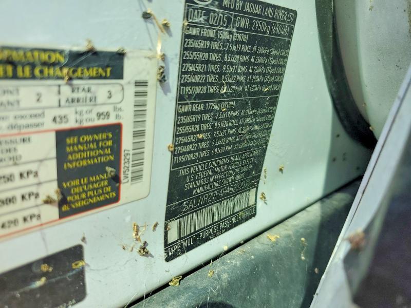 SALWR2VF4FA523297 2015 Land Rover Range Rover photo no. 13