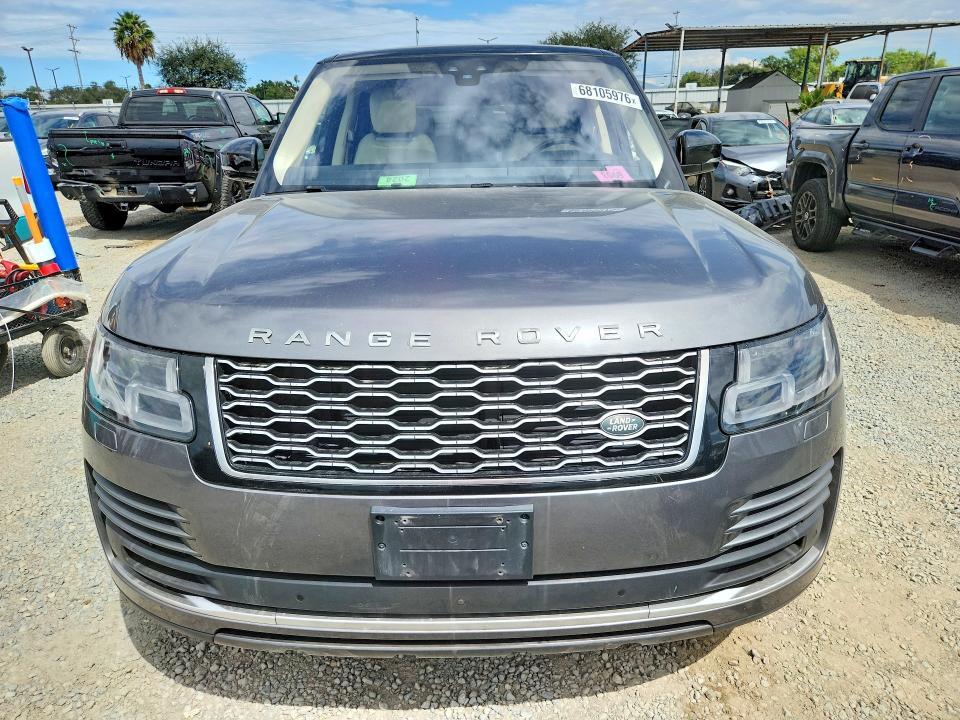2019 Land Rover Range Rover — VIN SALGS2SV4KA558744, şəkil 5