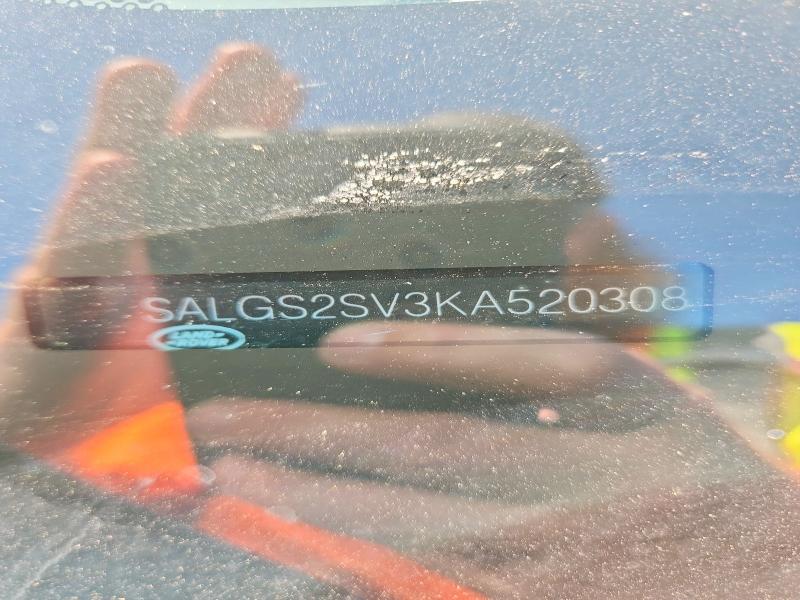 2019 Land Rover Range Rover — VIN SALGS2SV3KA520308, şəkil 13