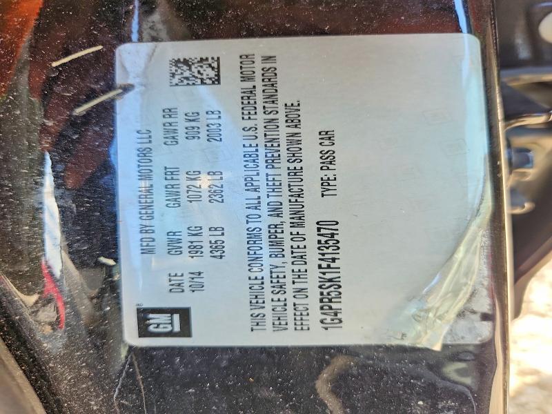 1G4PR5SK1F4135470 2015 Buick Verano photo no. 12
