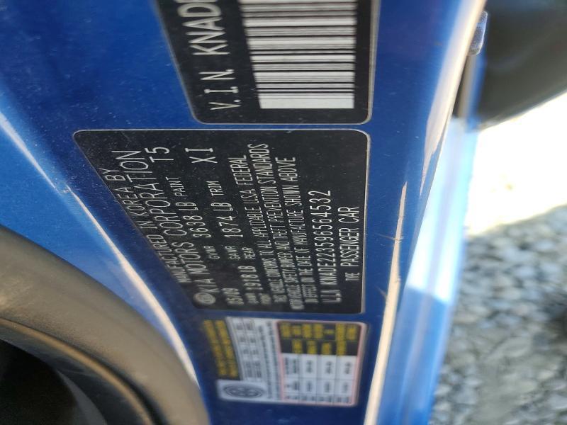 KNADE223596564532 2009 KIA Rio photo no. 12