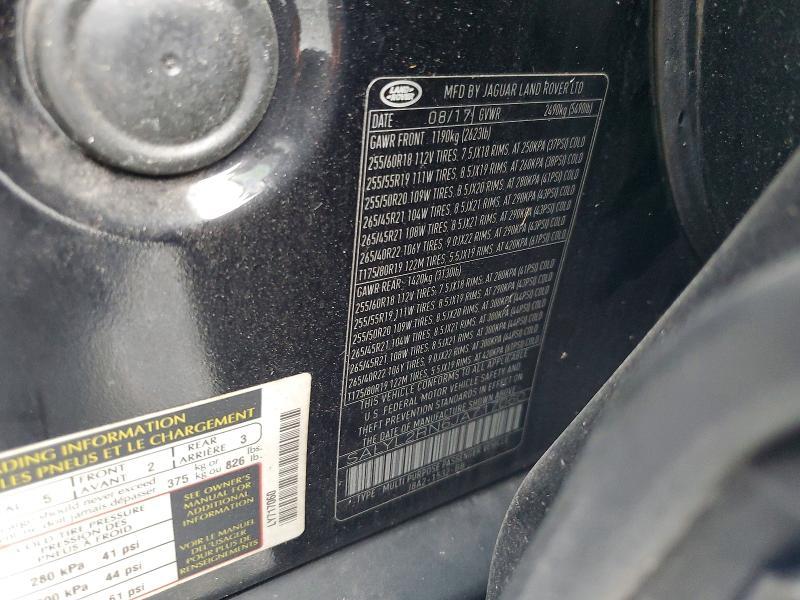 SALYL2RN6JA717060 2018 Land Rover Range Rover photo no. 13