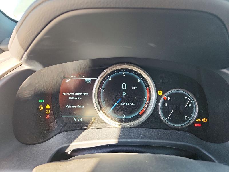 2022 Lexus RX — VIN 2T2YZMDA3NC338147, şəkil 9