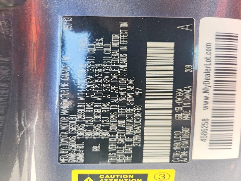 2T2BK1BA7DC208768 2013 Lexus RX photo no. 14