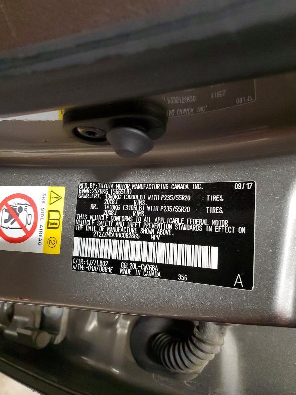 2T2ZZMCA1HC082665 2017 Lexus RX photo no. 13