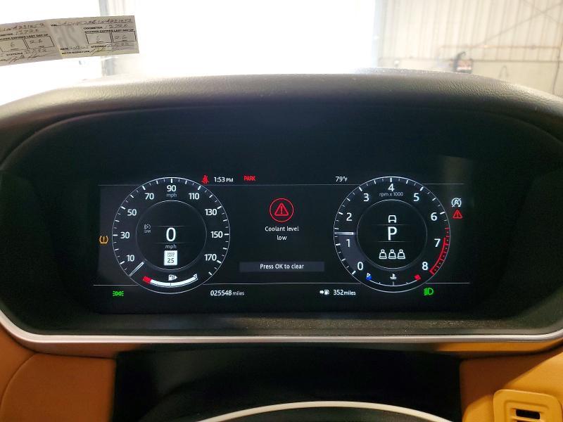2022 Land Rover Range Rover — VIN SALWR2SE1NA231052, şəkil 9