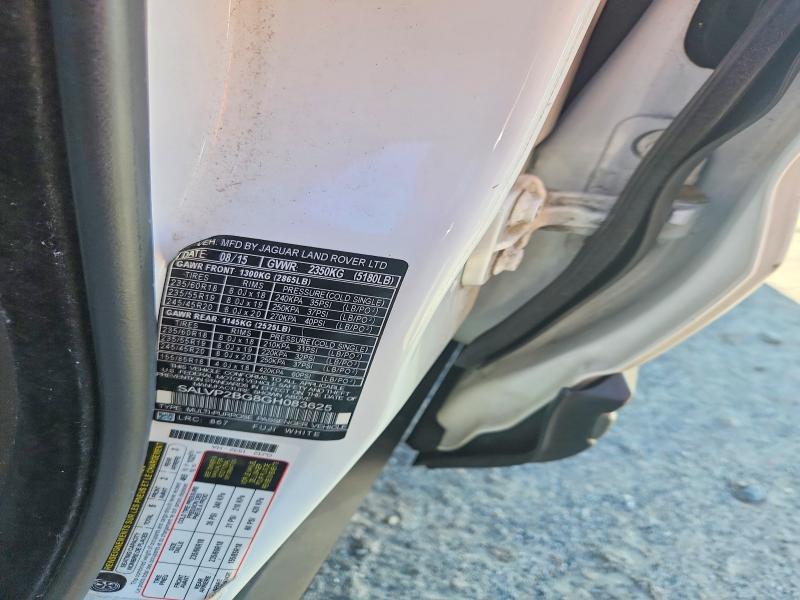 2016 Land Rover Range Rover — VIN SALVP2BG8GH083625, şəkil 12