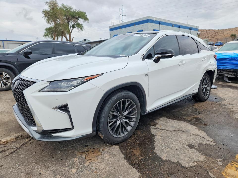 2016 Lexus RX — VIN 2T2BGMCA6GC007417, şəkil 1