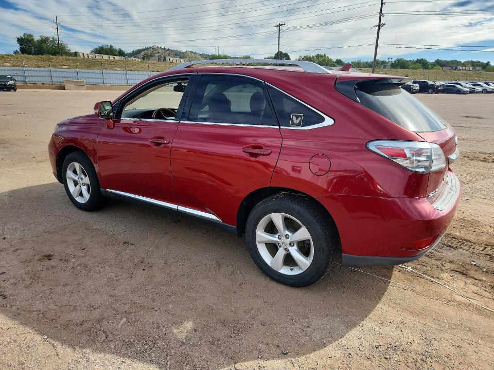 2T2BK1BA5AC079506         2010 Lexus RX photo no. 2