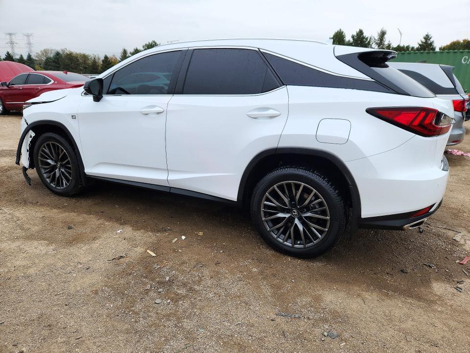 2022 Lexus RX — VIN 2T2SZMDA6NC337726, фото 2