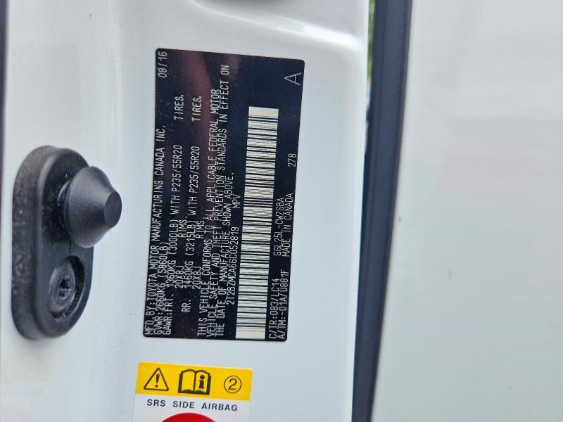 2016 Lexus RX — VIN 2T2BZMCA6GC052819, şəkil 13