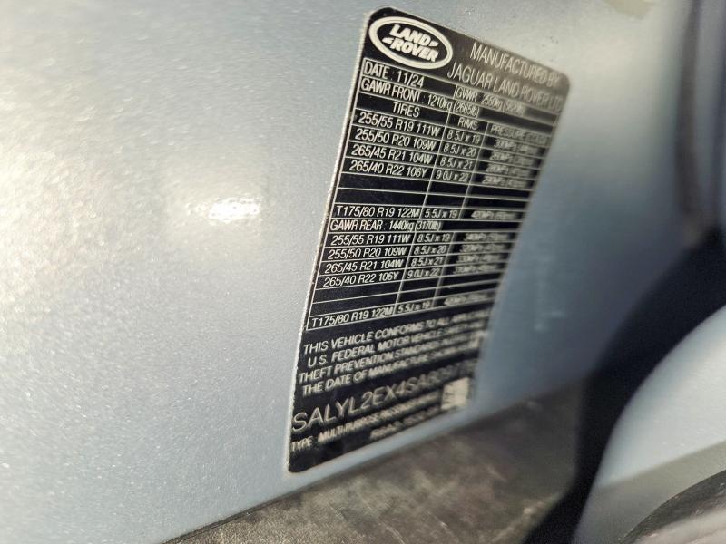 2025 Land Rover Range Rover — VIN SALYL2EX4SA809776, фото 14