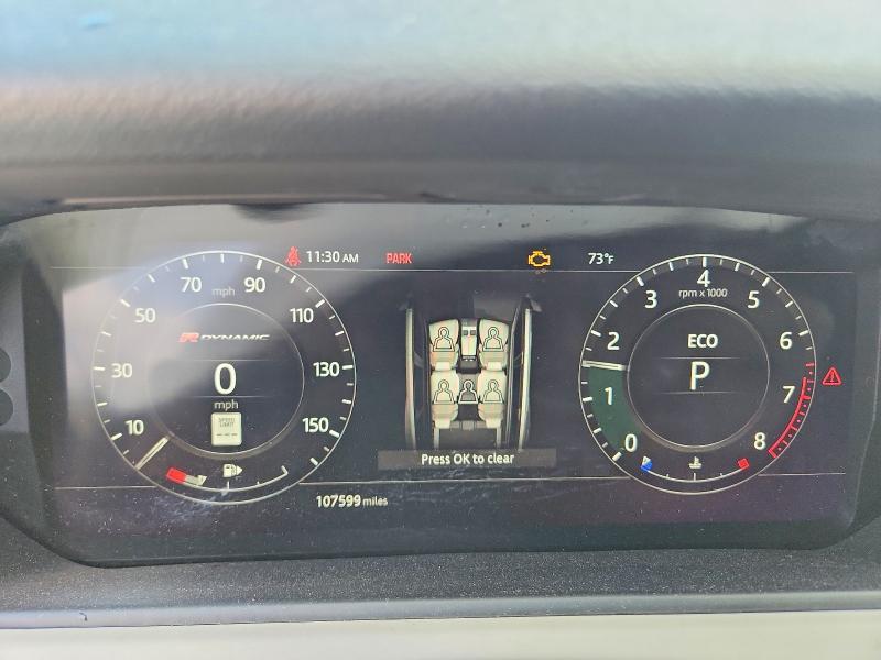 2018 Land Rover Range Rover — VIN SALYL2RX7JA708000, şəkil 9