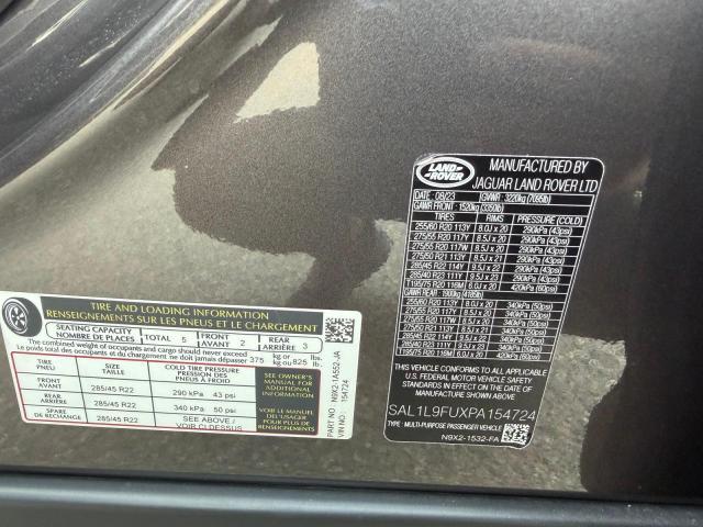 SAL1L9FUXPA154724 2023 Land Rover Range Rover photo no. 10