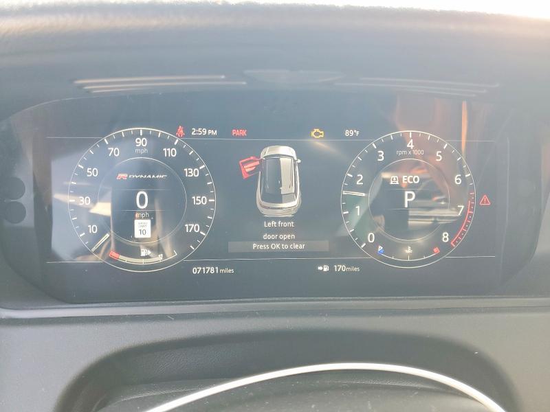 SALYL2RVXJA761000 2018 Land Rover Range Rover photo no. 9