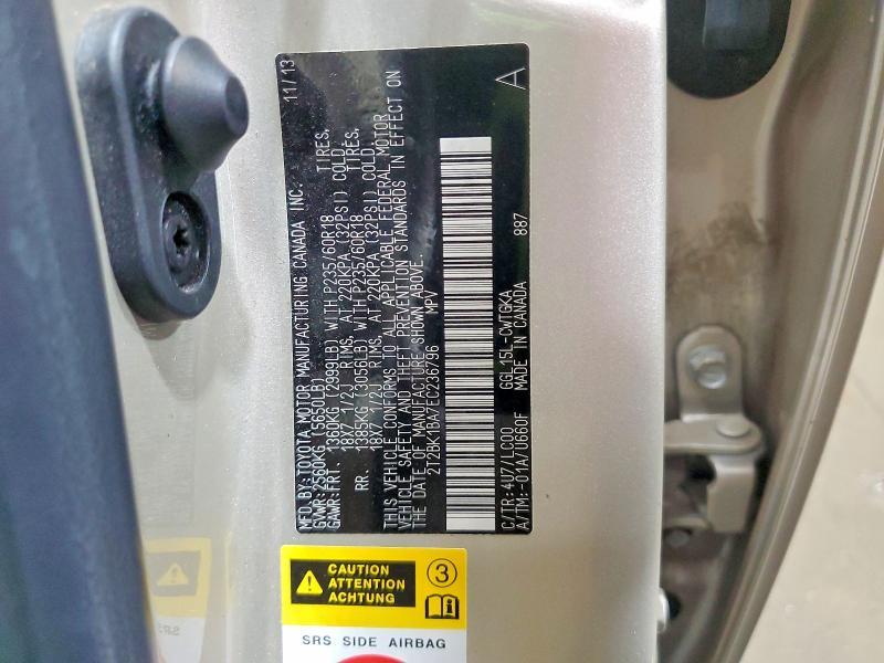 2T2BK1BA7EC236796 2014 Lexus RX photo no. 13