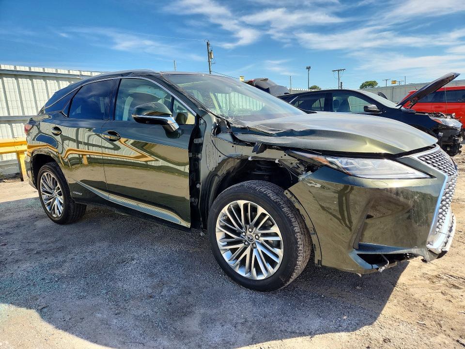 2022 Lexus RX — VIN 2T2JGMDA4NC081152, şəkil 4