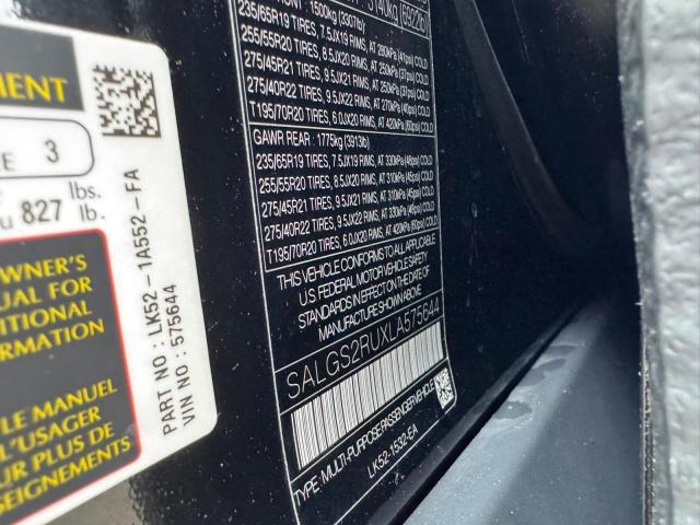 SALGS2RUXLA575644 2020 Land Rover Range Rover photo no. 10