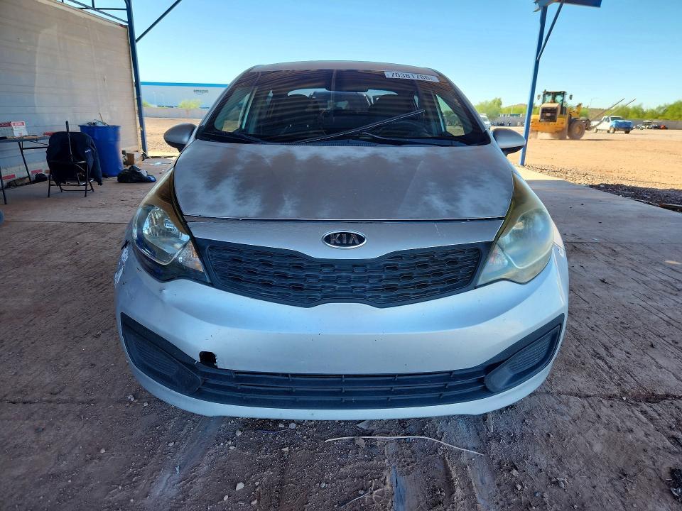 KNADM4A30C6090450 2012 KIA Rio photo no. 5