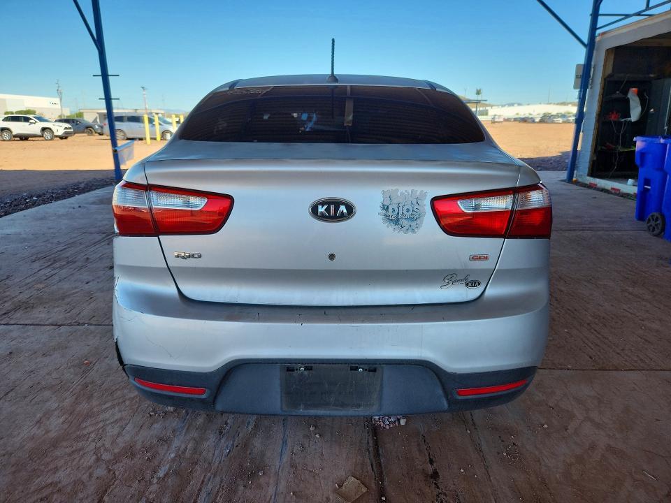 KNADM4A30C6090450 2012 KIA Rio photo no. 6