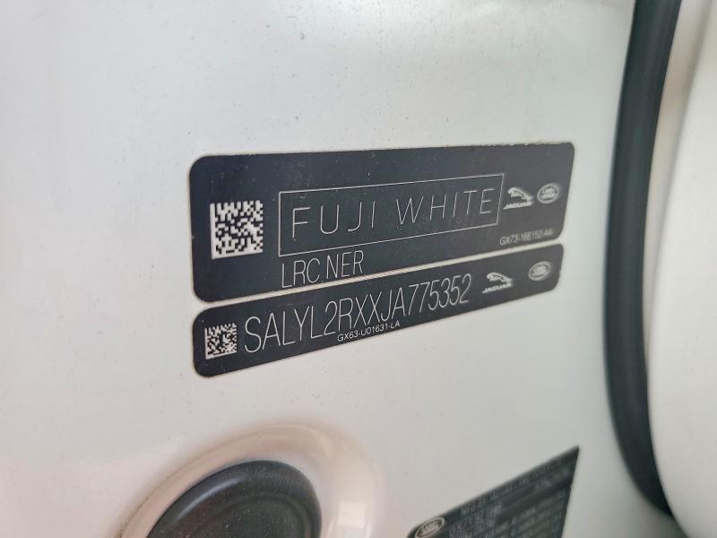 2018 Land Rover Range Rover — VIN SALYL2RXXJA775352, şəkil 14