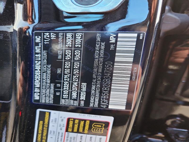 2025 Mercedes-Benz GLE-Class — VIN 4JGFB5KB2SB347350, şəkil 13