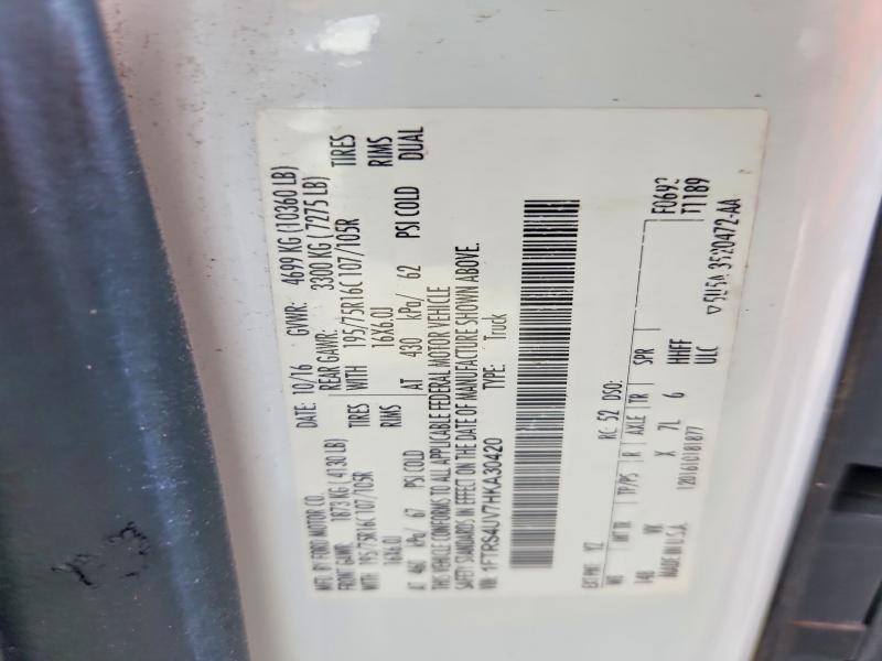 1FTRS4UV7HKA30420 2017 Ford Transit photo no. 13