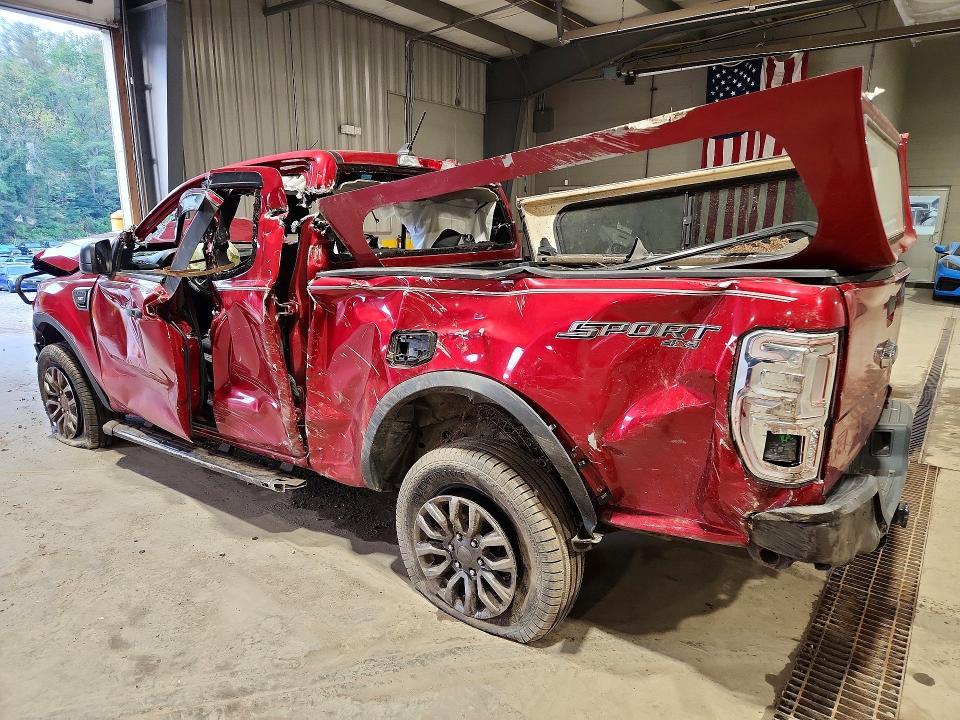 2021 Ford Ranger — VIN 1FTER1FH3MLD47129, фото 2