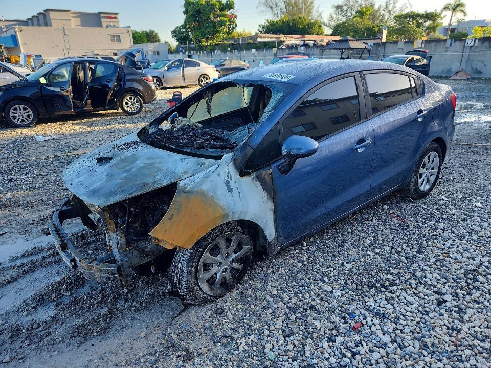 2016 KIA Rio — VIN KNADM4A35G6554564, şəkil 1
