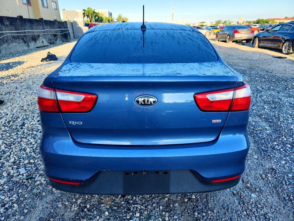 2016 KIA Rio — VIN KNADM4A35G6554564, şəkil 6