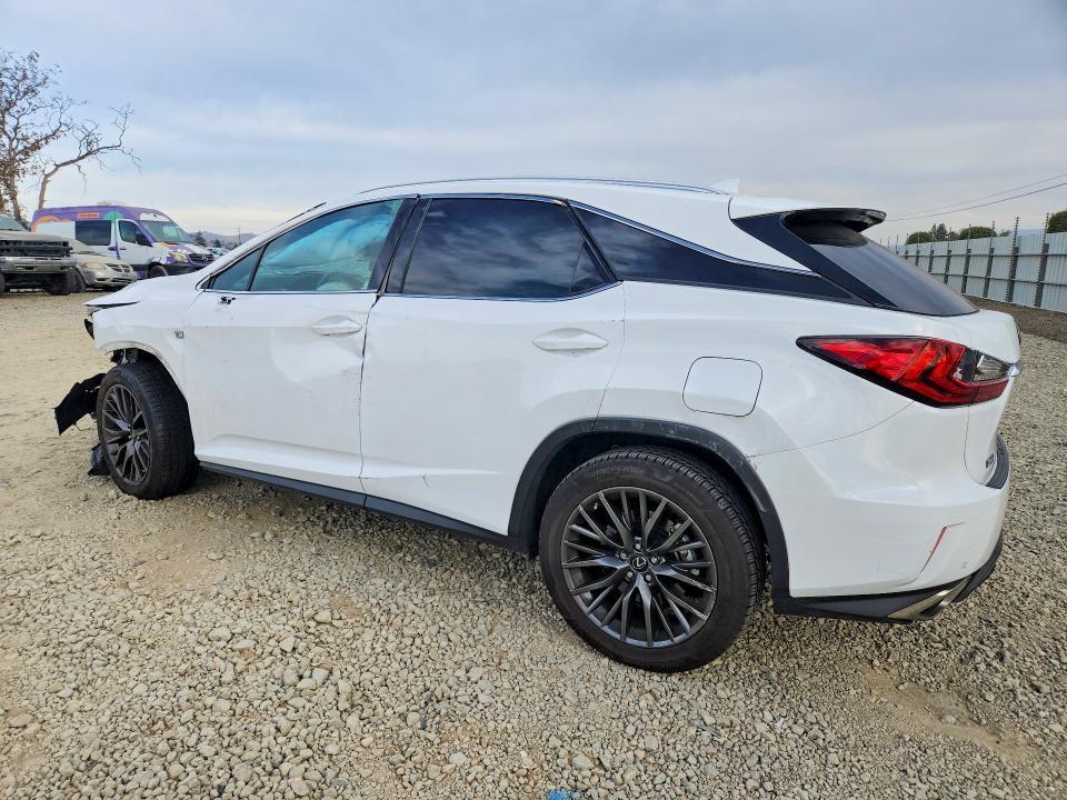 2017 Lexus RX — VIN 2T2ZZMCAXHC040513, şəkil 2