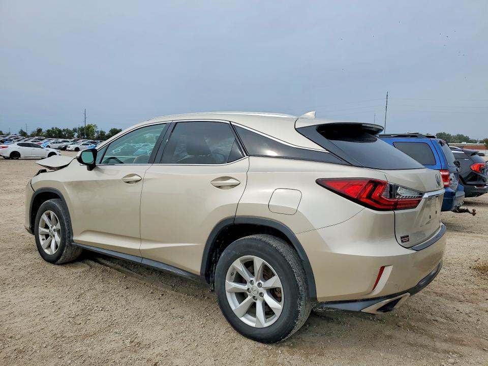2016 Lexus RX — VIN 2T2BZMCA2GC028274, şəkil 2