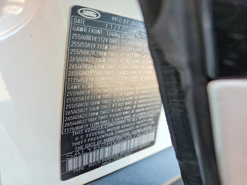 2018 Land Rover Range Rover — VIN SALYB2RV6JA742494, фото 13