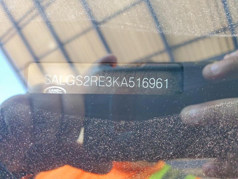 2019 Land Rover Range Rover — VIN SALGS2RE3KA516961, şəkil 13