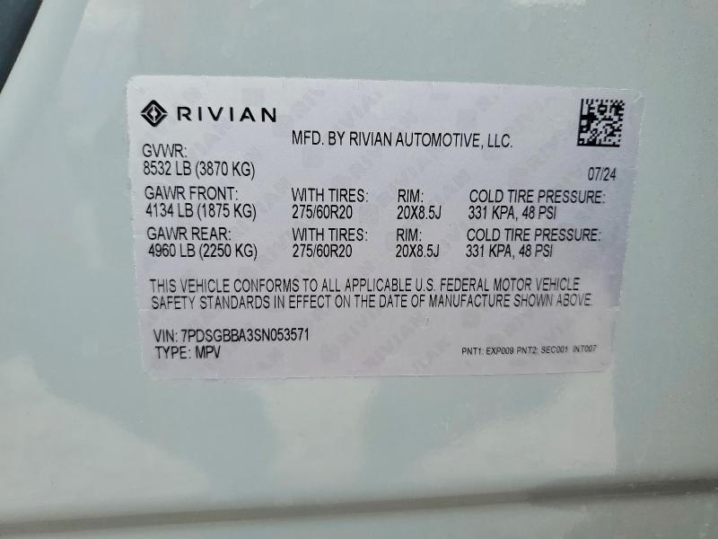 7PDSGBBA3SN053571 2025 Rivian R1S photo no. 13