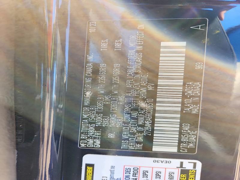 2024 Lexus RX — VIN 2T2BAMBA6RC026510, şəkil 14