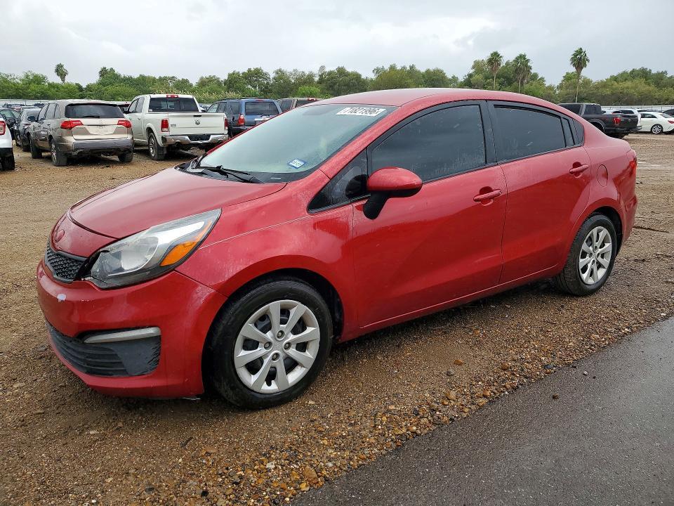 2017 KIA Rio — VIN KNADM4A3XH6049654, şəkil 1