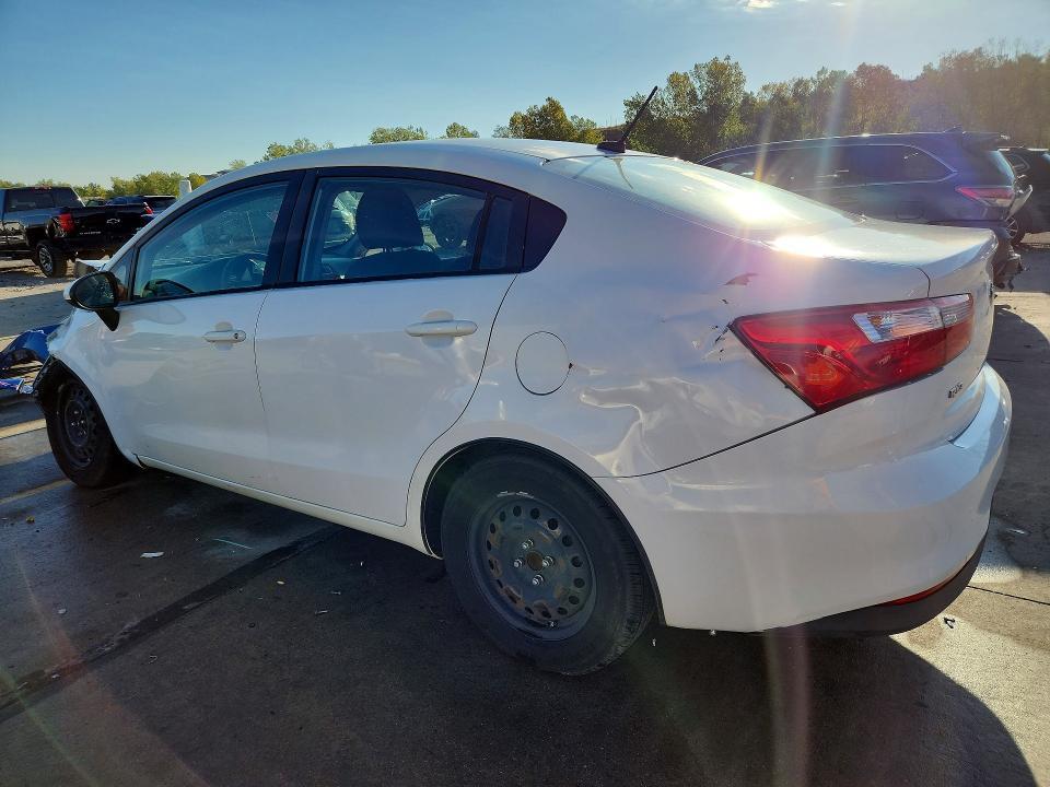 2016 KIA Rio — VIN KNADM4A3XG6562837, şəkil 2