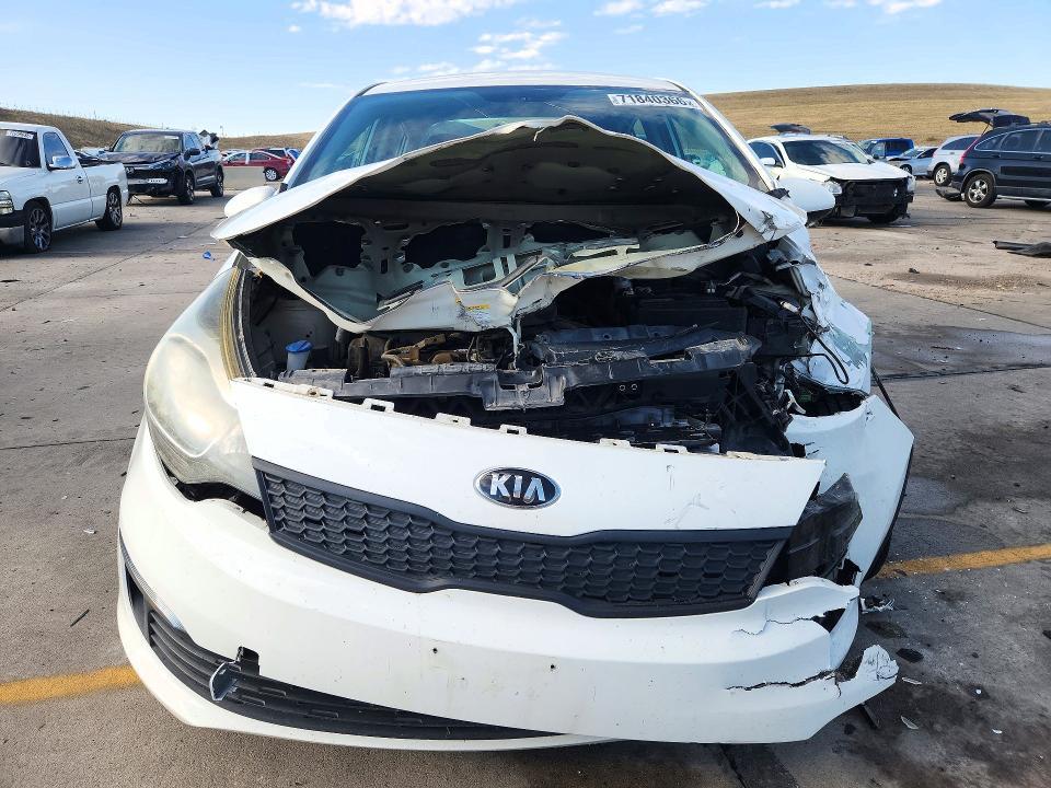 2016 KIA Rio — VIN KNADM4A3XG6562837, şəkil 5