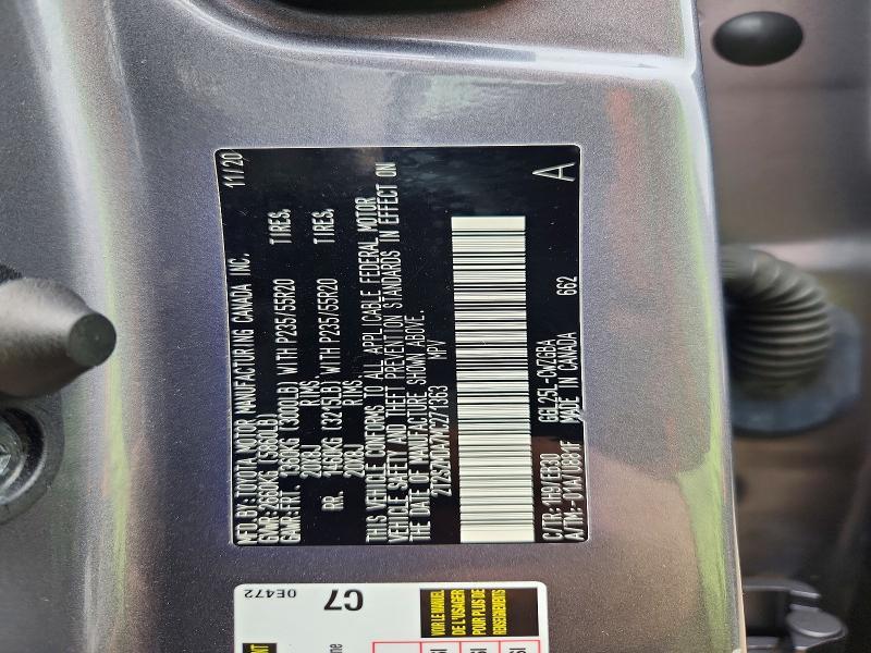 2021 Lexus RX — VIN 2T2SZMDA7MC271363, şəkil 12
