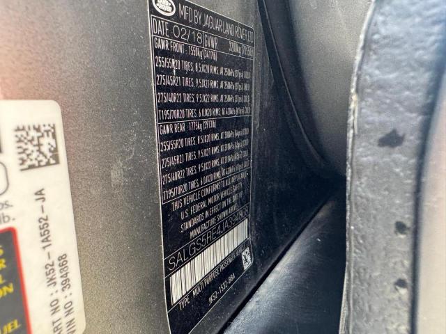 2018 Land Rover Range Rover — VIN SALGS5RE4JA394868, фото 10