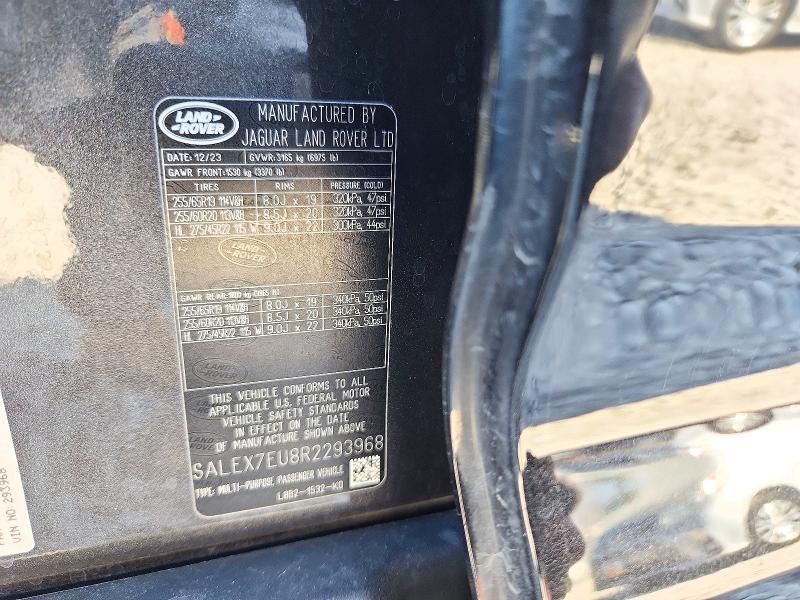 2024 Land Rover Defender — VIN SALEX7EU8R2293968, фото 13