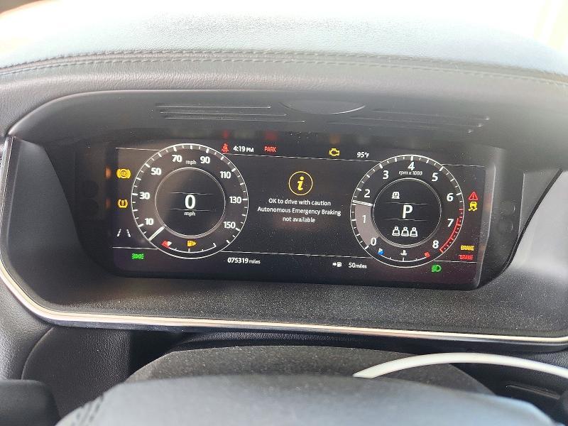 2022 Land Rover Range Rover — VIN SALWR2SU3NA206998, şəkil 9