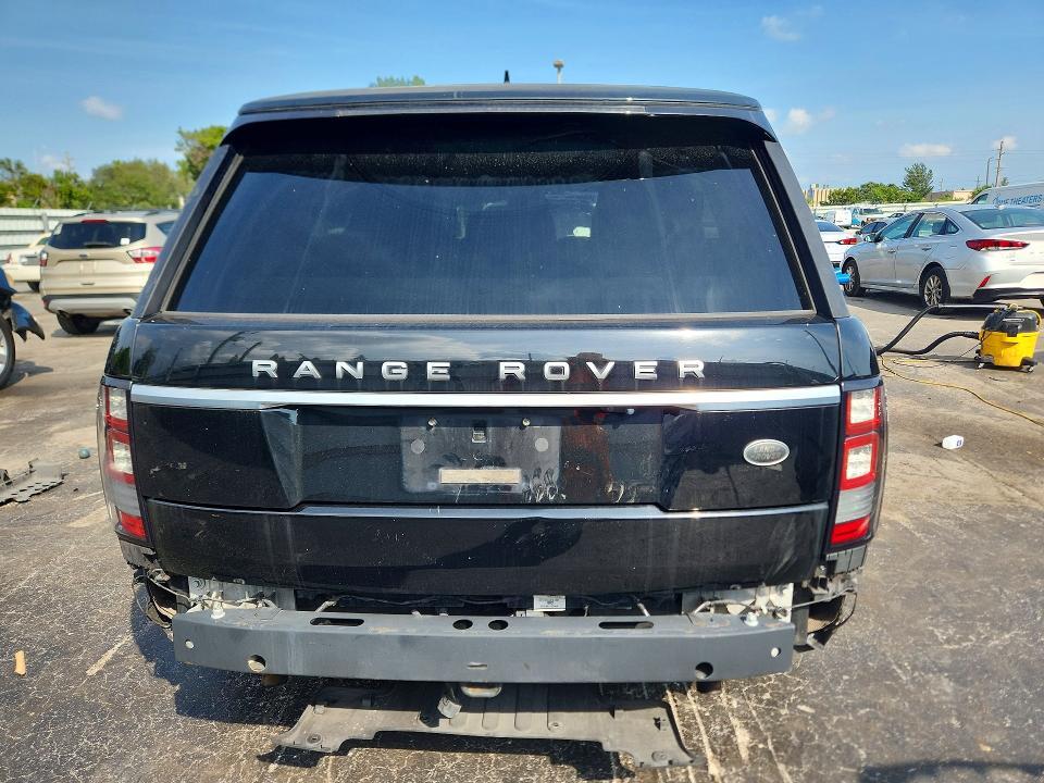 2016 Land Rover Range Rover — VIN SALGR2VF1GA255010, şəkil 6