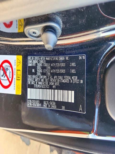 2016 Lexus RX — VIN 2T2BZMCA7GC027623, şəkil 13