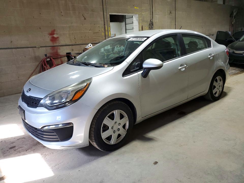 2016 KIA Rio — VIN KNADM4A3XG6548646, şəkil 1