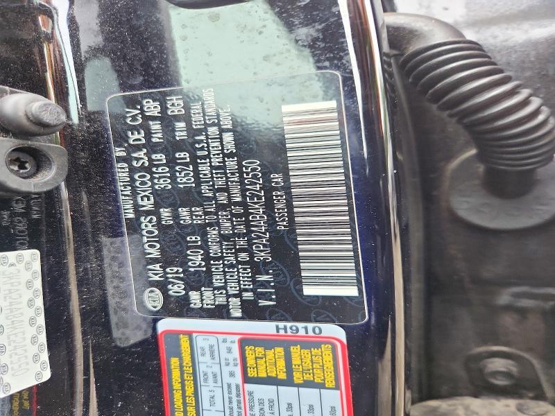 2019 KIA Rio — VIN 3KPA24AB4KE242550, şəkil 12