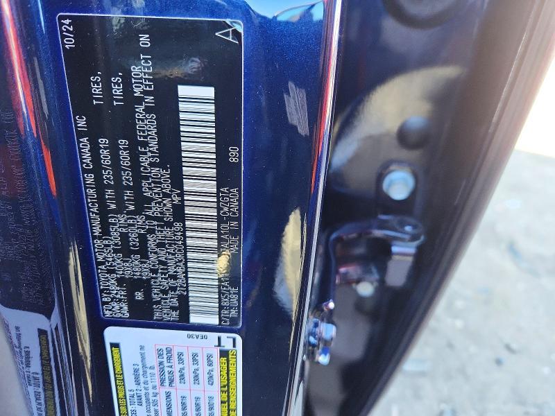2024 Lexus RX — VIN 2T2BAMBA3RC049498, şəkil 13