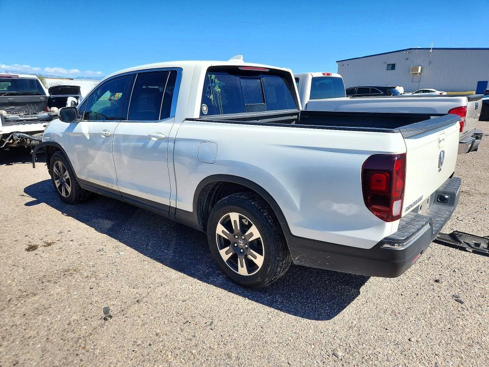 2019 Honda Ridgeline — VIN 5FPYK2F60KB000676, şəkil 2